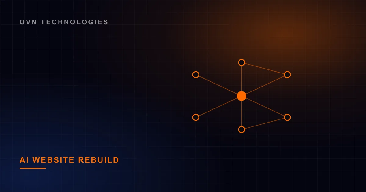 How to Convert an Old Website into a Modern One Using AI — Digital Transformation by OVN Technologies