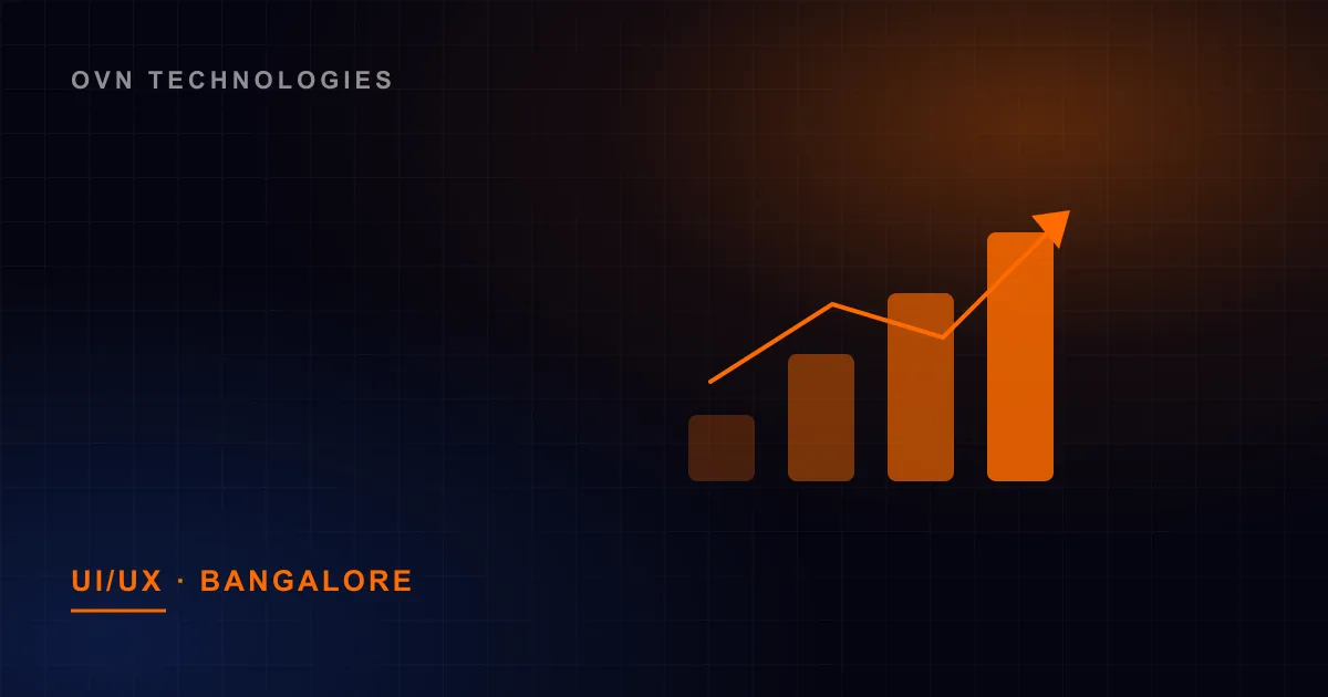 UI/UX Design in Bangalore for Web and Mobile Products That People Finish Using — Web & Mobile by OVN Technologies