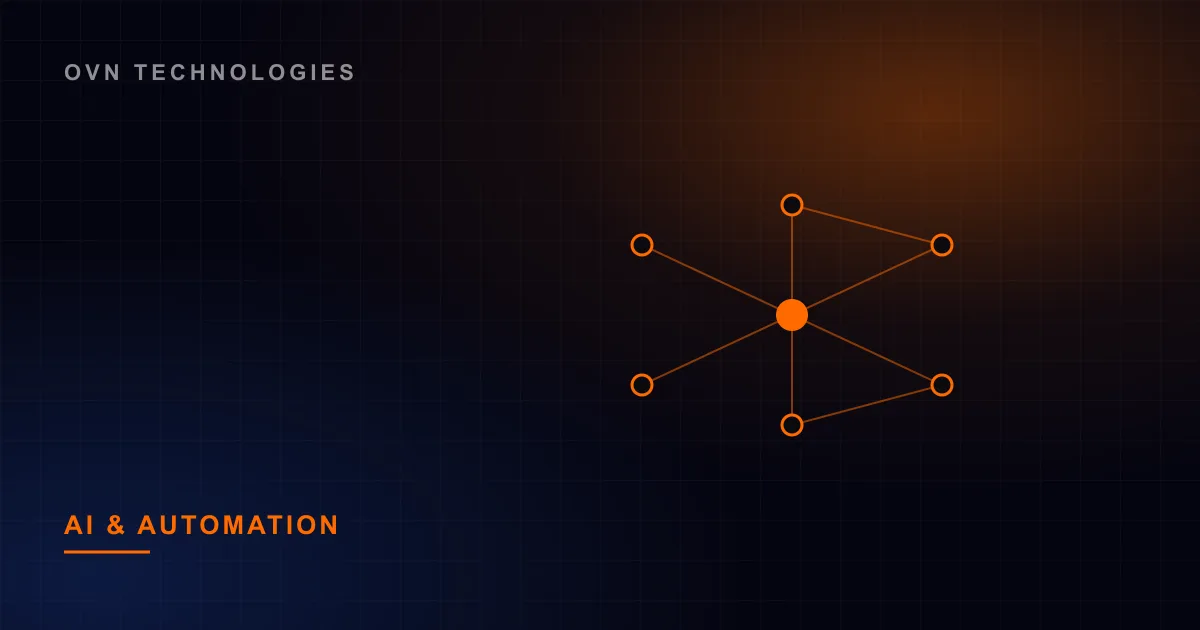 AI & Automation Systems — Artificial Intelligence work by OVN Technologies