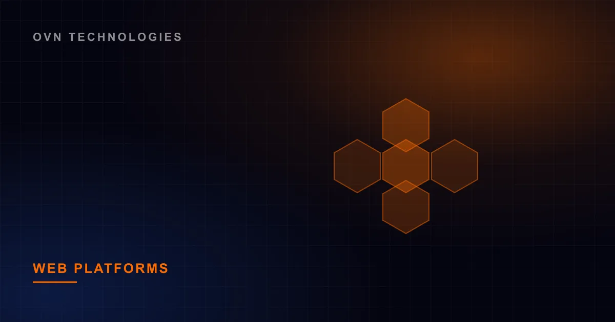 Enterprise Web Platforms — Web Engineering work by OVN Technologies